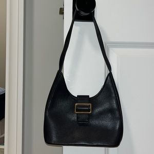 Black shoulder bag